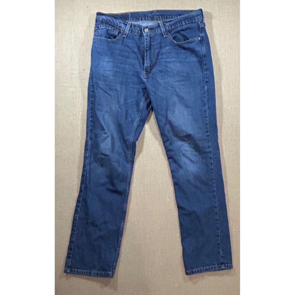 Levis 511 Slim Fit Blue Denim Jeans Mens 36x30 (36x29) 04511-1163 Medium Wash